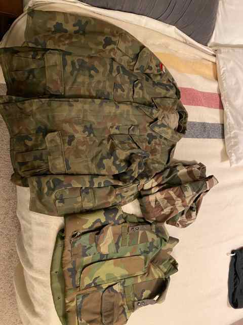 Mountain of cheap surplus gear