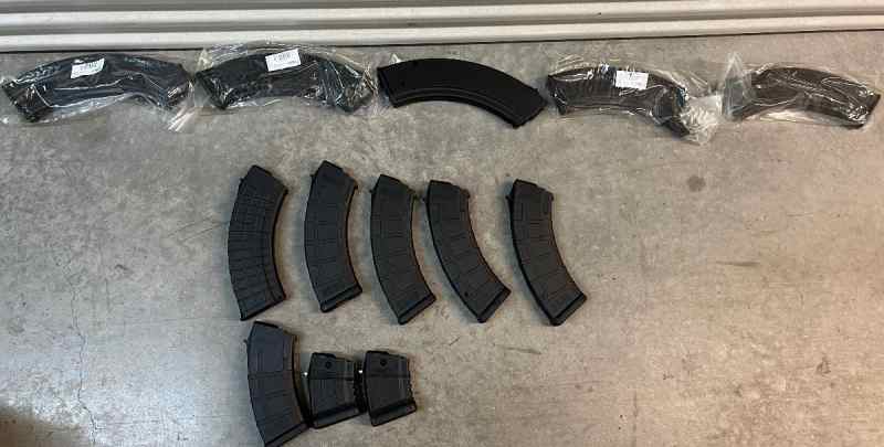 AK mags and ammo