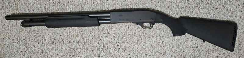 Blue Lines 12 GA Pump Shotgun Remington 870 clone