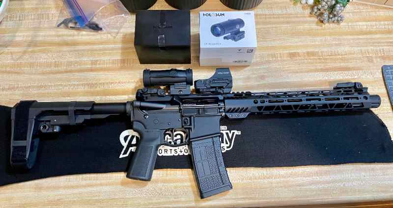 New Psa AR15 holosun