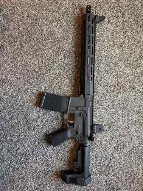 Custom AR15 pistol 