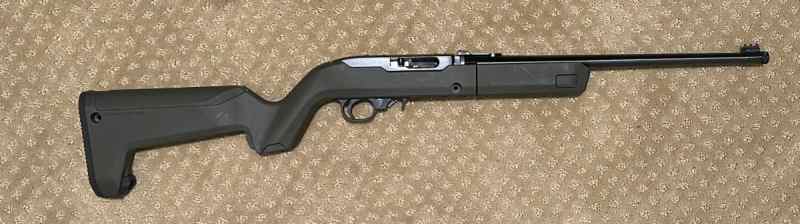 Ruger 10/22 Takedown Magpul Backpacker OD Green