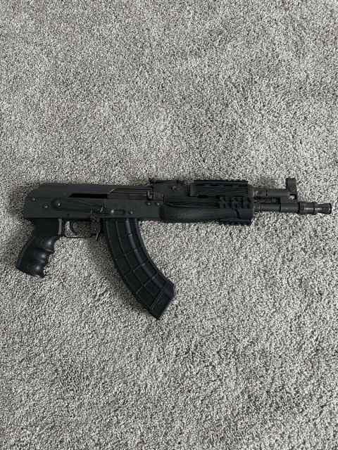 Wtt polish ak47 pistol (like Draco) for Ak rifle