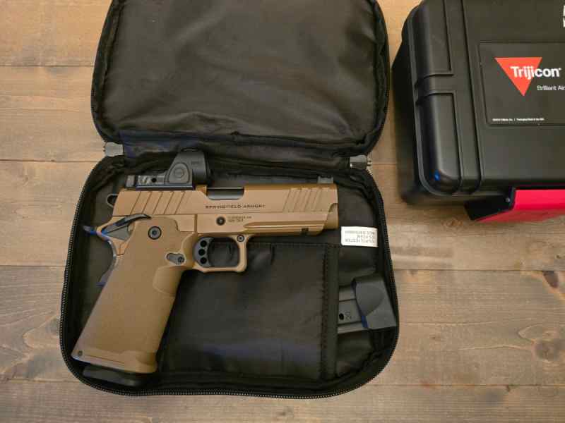 Springfield Prodigy  DS FDE 4.25, SRO ,2 MAG FSFT 