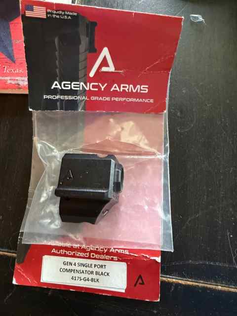 Agency arms single port compensator Glock gen4