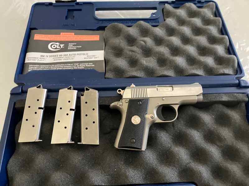 COLT POCKETLITE  .380. Semi - Auto 