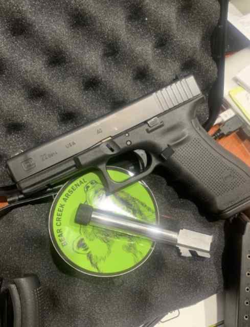 GLOCK LE G22, GLK NIGHT SIGHTS