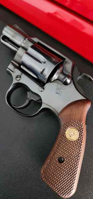 Colt Lawman MK V Snubby Blue 