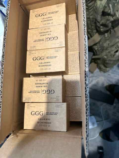 Ggg 5.56 ammo 1k rounds