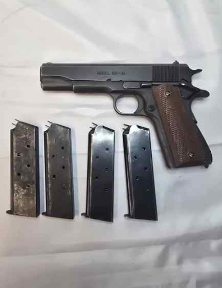 Springfield 1911-A1 w/ 4 mags