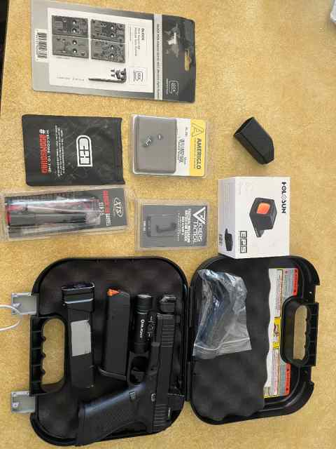 Glock 45 MOS gen 5, holosun eps&amp;more