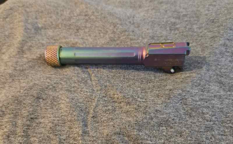 365XL threaded barrel Faxon chameleon