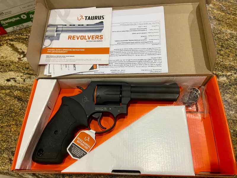 Taurus Model 65, 357 Magnum Pistol and Ammo