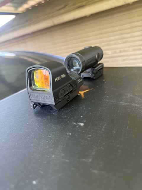 Holosun 510C and magnifier 