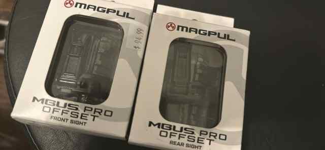 Magpul MBUS PRO Offset Sights