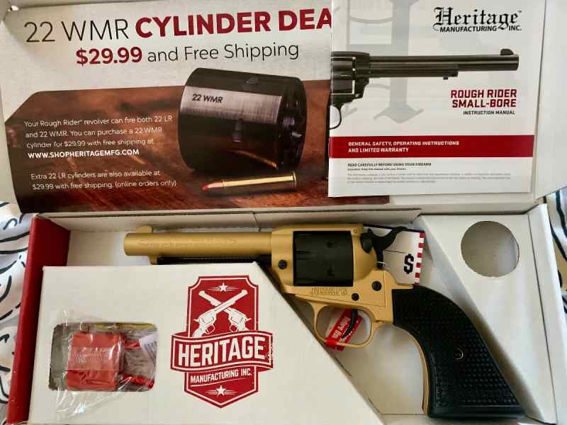 Heritage Rough Rider 22LR Revolver 