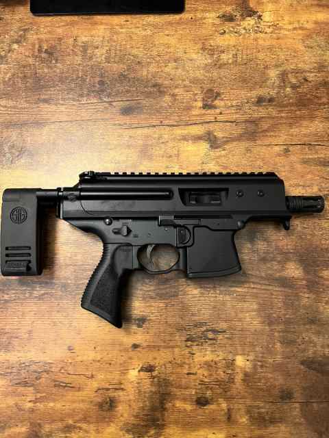 Sig Sauer 9mm MPX 4.5&quot; Multi Cal Pistol never used
