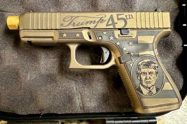 GLOCK 19 GEN 5 TRUMP 45TH LIMITED EDITION 9MM