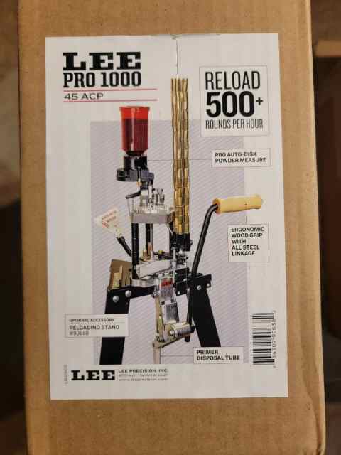 LEE PRO 1000 PROGRESSIVE PRESS 45 ACP   NIB  