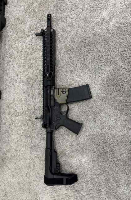 Spikes Tactical Rare Breed Crusader 10&quot; w/ brace