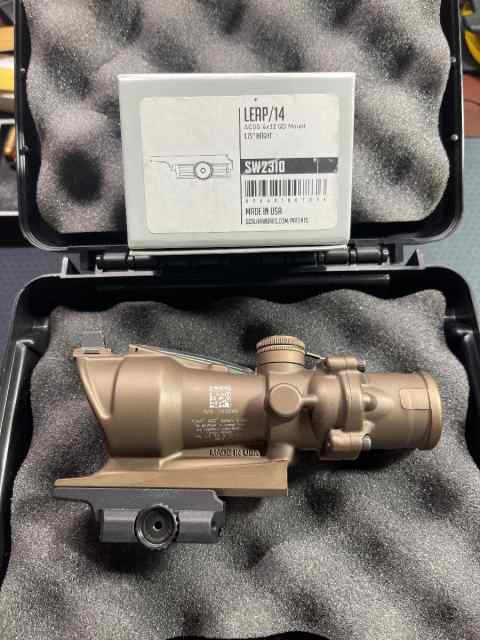 TRIJICON ACOG RSR EXCLUSIVE ANODIZED DARK EARTH