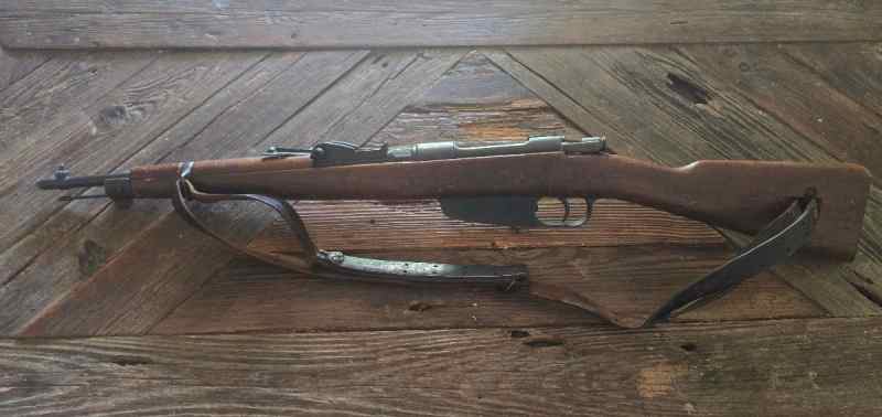 M91/38 Italian Carcano carbine 