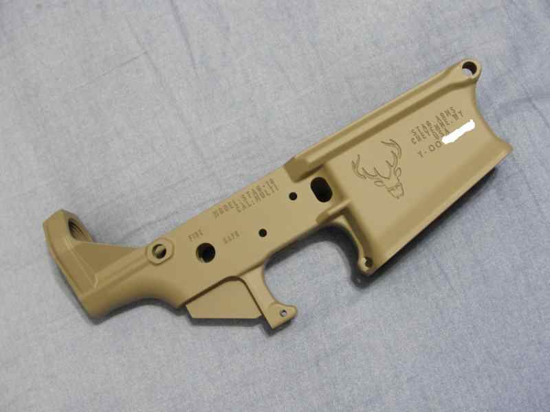Stripped STAG 10 FDE AR-10 Lower