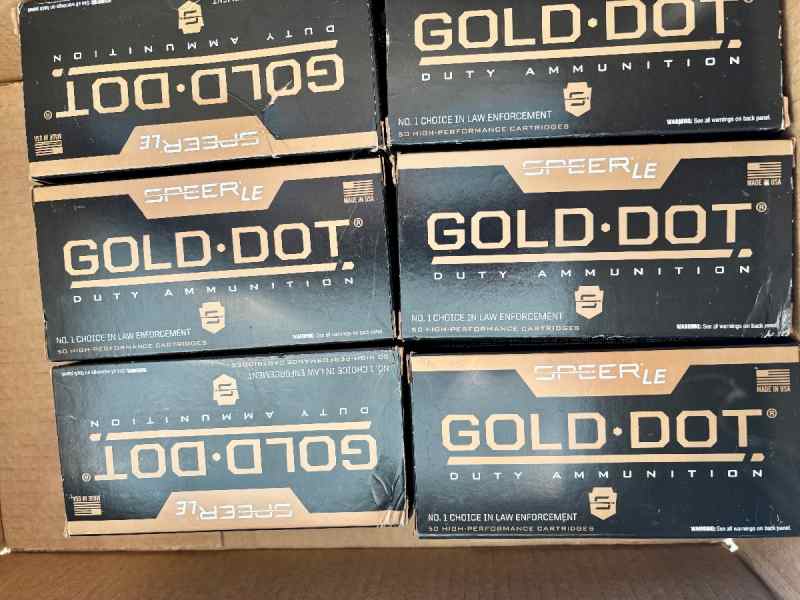 Gold Dot 9mm Luger 124 gr GDHP