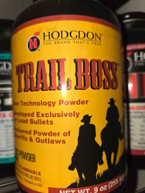 Trail Boss powder unopened container - Marked down