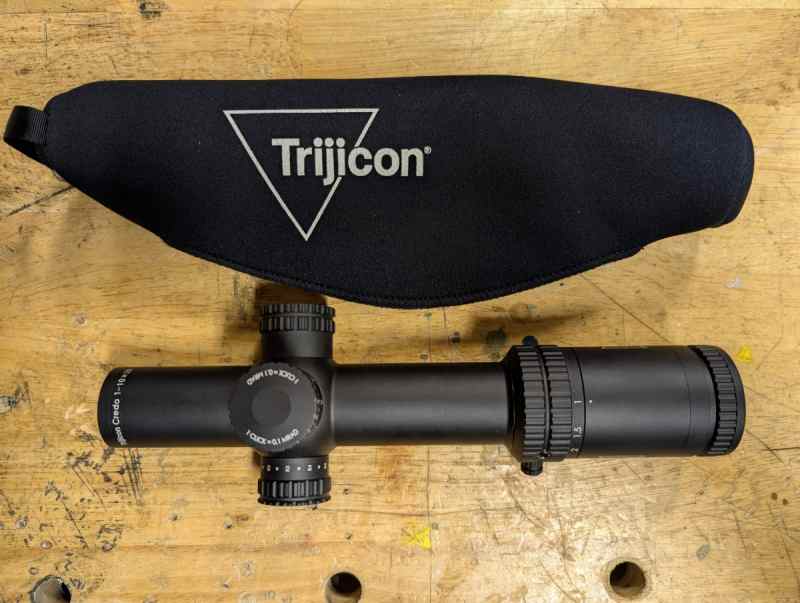 Trijicon Credo 1-10x28 FFP MRAD Green/Red LPVO