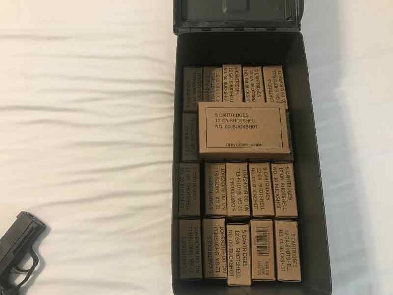 Remington #4 buck and Olin military grade 00 buck 