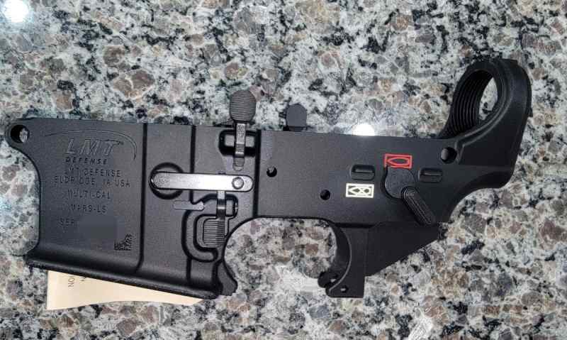 LMT MARS-L Ambidextrous AR-15 Stripped Lower