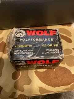 Wolf 7.62x39 &amp; Tul Ammo .30 carbine Ammuntion