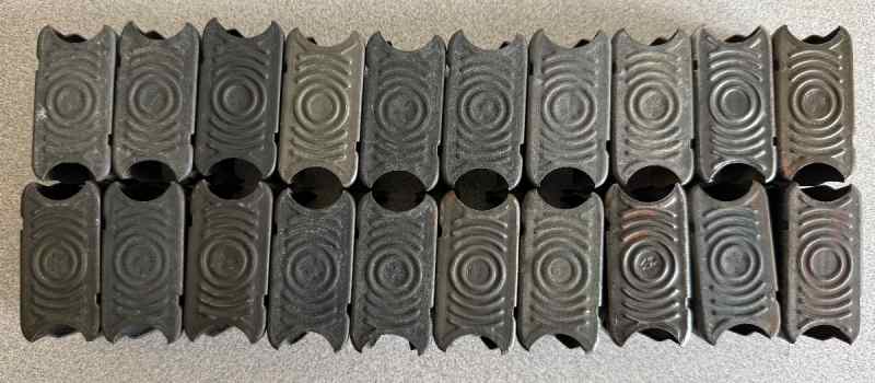  20 Orig M1 Garand  En Bloc Clips WWII era 