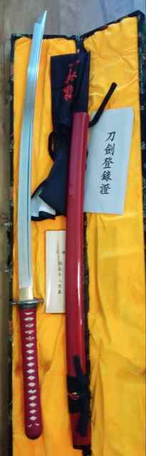 Hand Made Imported Samurai Swords 