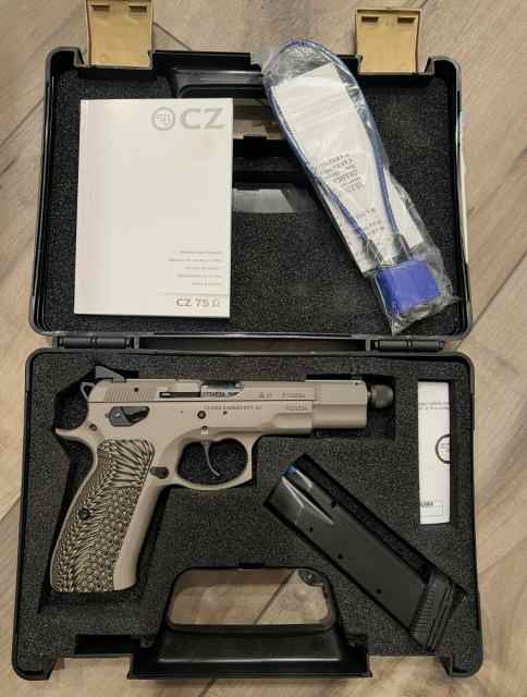 CZ 75B suppressor ready urban grey