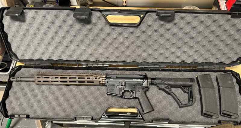 Daniel Defense DD4 FDE Riii rail with Geissele