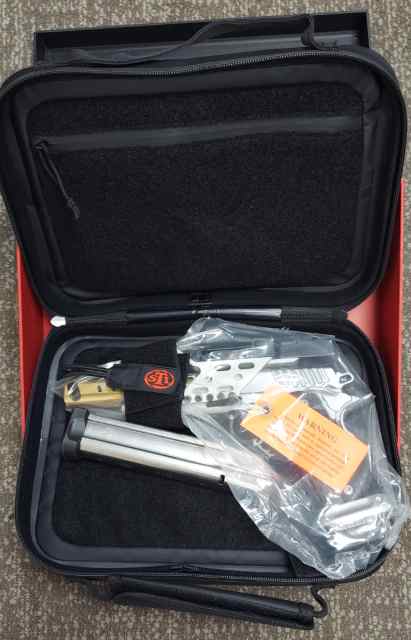 STI DVC OPEN 5&quot; 9MM CHROME W/TIN Barrel
