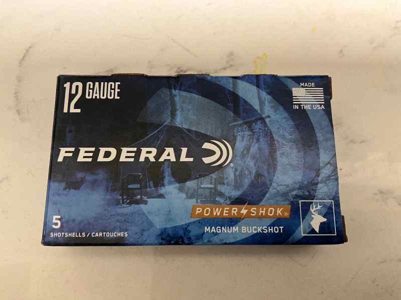 Federal Power-Shok Rifled Slug 12 Gauge 438 Grain