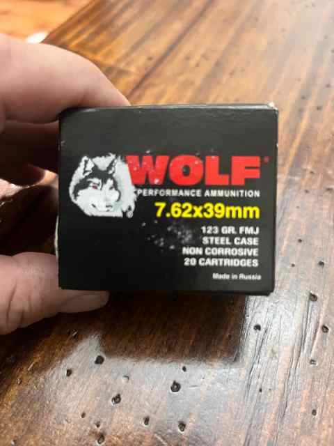 Wolf 7.62 x 39