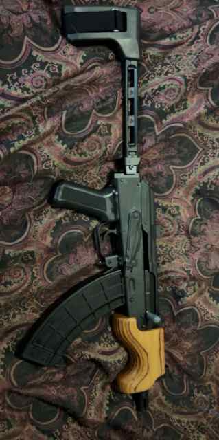 Micro Draco SB tactical folding pistol brace