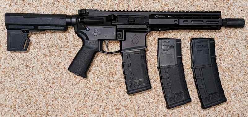 2 x Ballistic Advantage 7.5in .300 Blackout AR15
