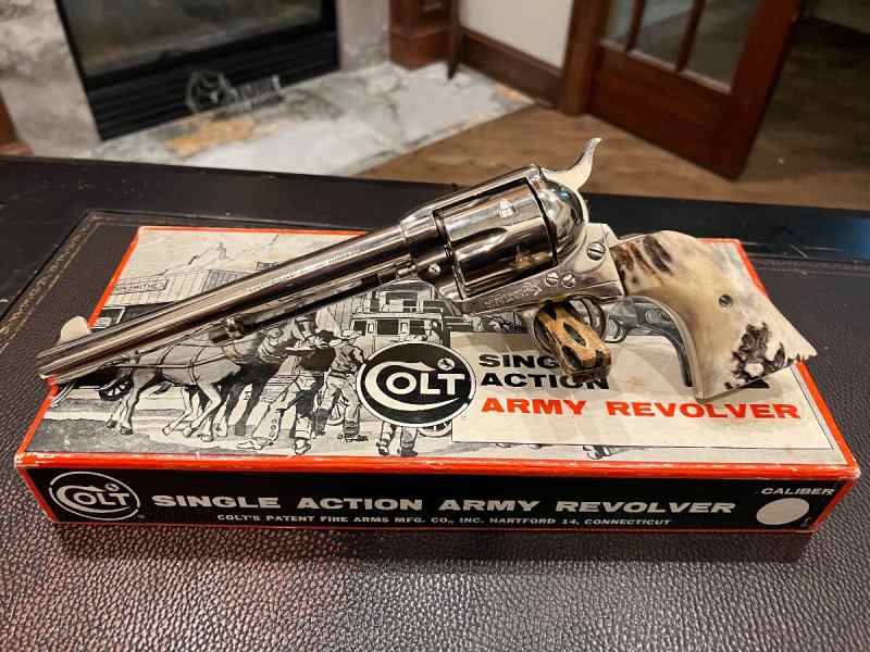 7.5” Colt SAA 3rd Gen. Nickel 