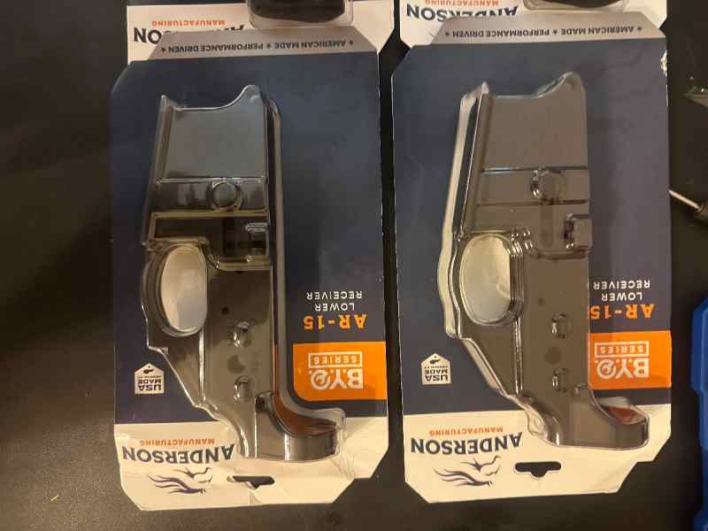 NIB Anderson Ar15 Lowers 