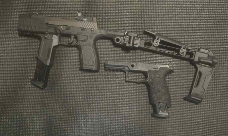 WTT SIG P320 STRIKE BRAVO PDW W/EXTRAS