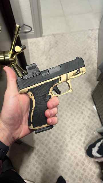Custom Glock 43x. NEW!