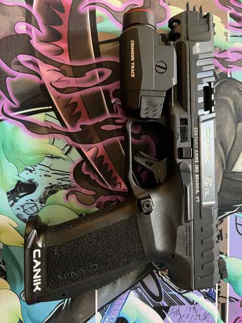 Canik rival sfx with crimson light