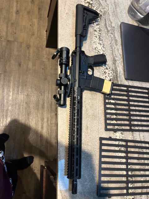 LIKE NEW- AERO AR15 16” WITH PA SLX LPVO