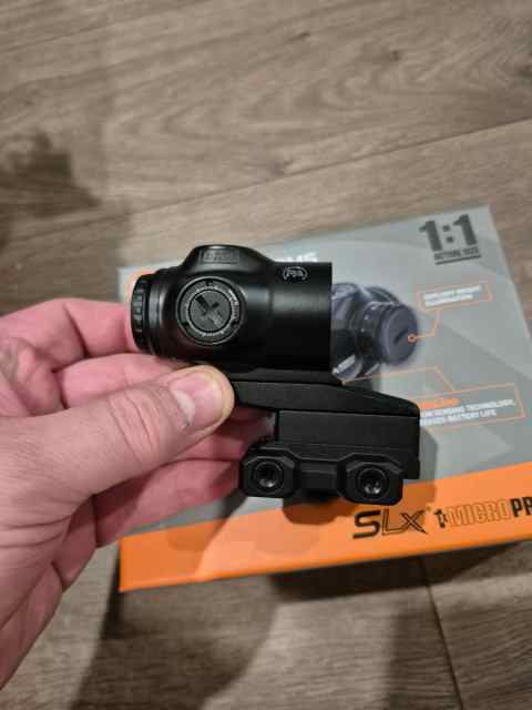 Primary arms slx acss 1x micro prism green optic