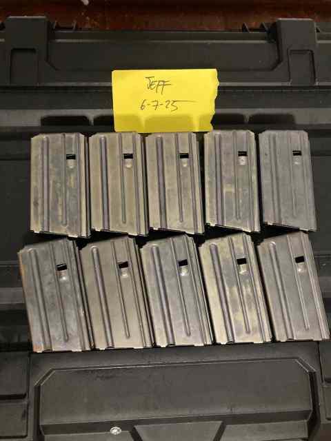 Colt 20rd straight mags 